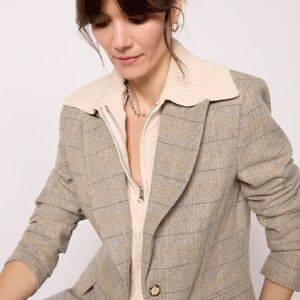 Evereve Dawson Plaid Blazer